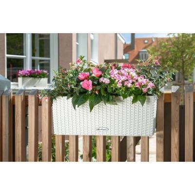 Jardinière Balconera cottage 50 Blanc - Kit complet 