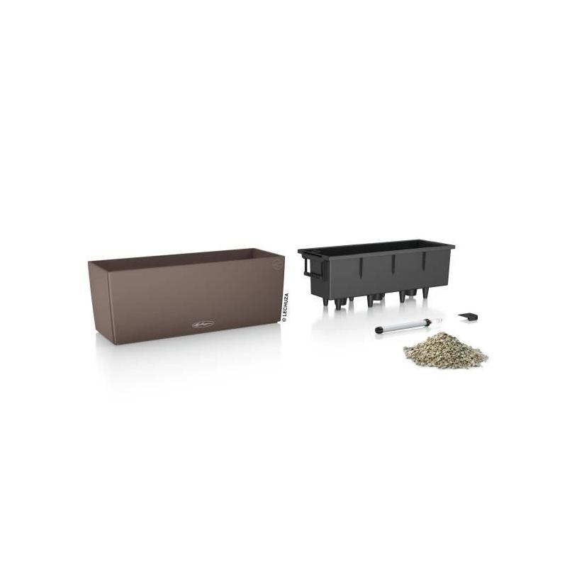 Kit de plantation en pot LECHUZA BALCONERA 50 Marron - Intérieur & extérieur