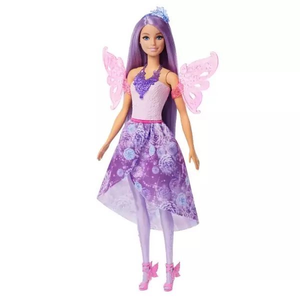 Barbie-Poupée Barbie Fantaisie Féerique-Coffret Avec Accessoires - 3 ans+- JCP74