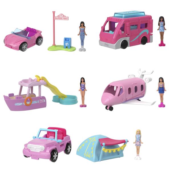 Barbie-Poupée et véhicule Mini BarbieLand-Assortiment HYF38