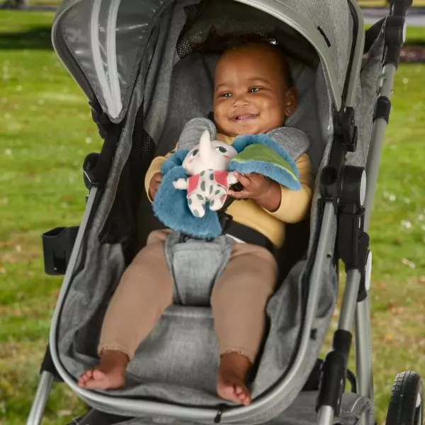 Fisher-Price-Tembo, mon Doudou Éléphant-Peluche pour nouveau-nés HKD63