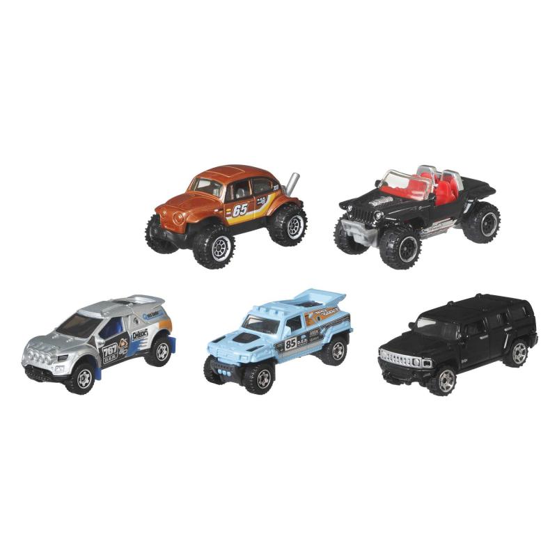 Matchbox – Coffret 5 Véhicules