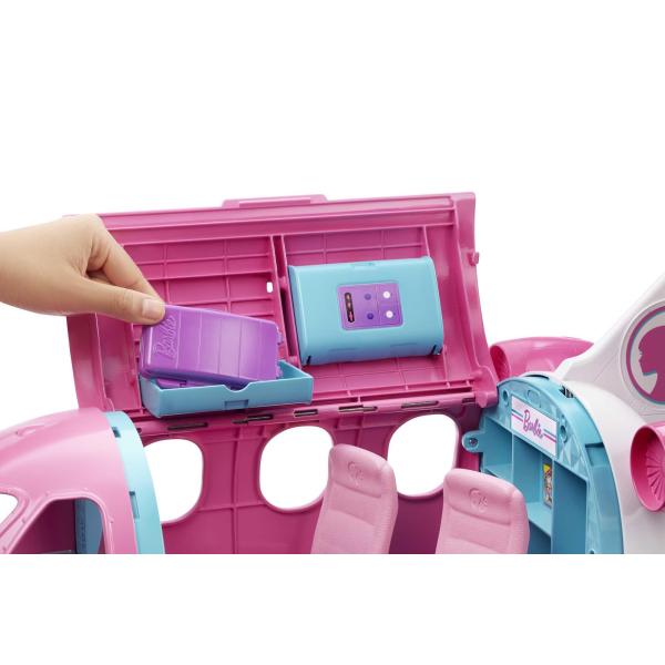 Barbie - L'Avion de Reve de Barbie - Véhicule Poupée Mannequin - 3 ans et + GDG76