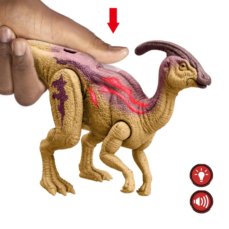 Jurassic World – Figurine Parasaurolophus Rugissement Féroce