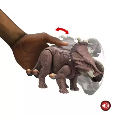 Jurassic World – Figurine Pachyrhinosaurus Rugissemen Féroce