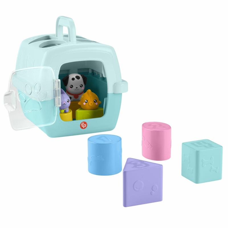 Fisher-Price – Trieur Caisse de Transport d’Animaux