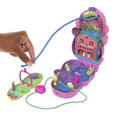 Polly Pocket Coffret Maman Singe et Son Bébé