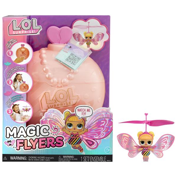 Mini poupée volante - L.O.L. SURPRISE! - Style 2 - Rose - Mixte - A partir de 6 ans