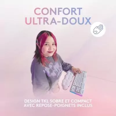 Clavier Gamer Logitech G713 Mécanique - Switch Tactile GX Brown Clavier Gamer Logitech G713 Mécanique - Switch Tactile GX Brown