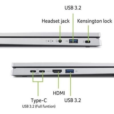 PC Portable ACER Aspire AG14-22P-R5VY: Performances Ryzen 5 et Windows 11
