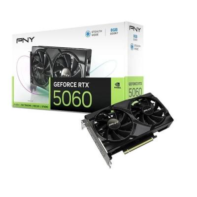 Carte Graphique PNY GEFORCE RTX™ 5060 - 8GB - Dual Fan - DLSS 4