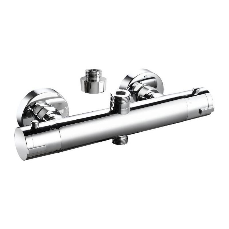 Thermostatique Douche Chrome ROUSSEAU - Élégance dans votre Salle de Bain
