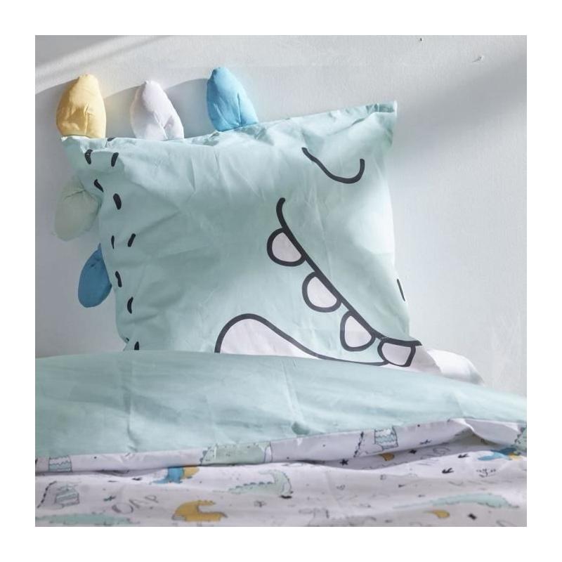 Parure de lit TODAY 140x200 cm en coton 57 fils - FUNNY 3.6