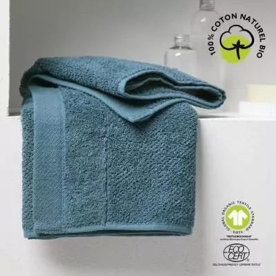 Serviette de bain TODAY Bio - 50 x 90 cm - Paon