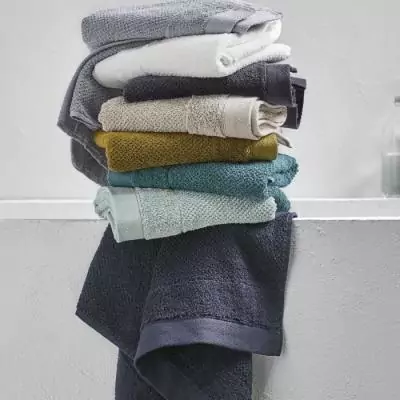 Serviette de bain TODAY Bio - 50 x 90 cm - Paon