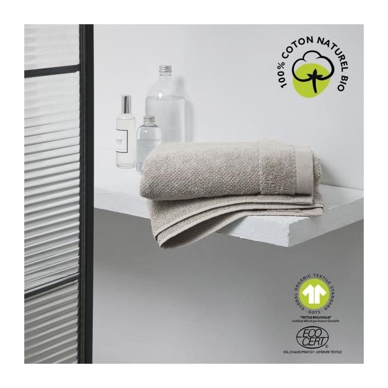 Drap de bain en coton bio - TODAY - 70 x 130 cm