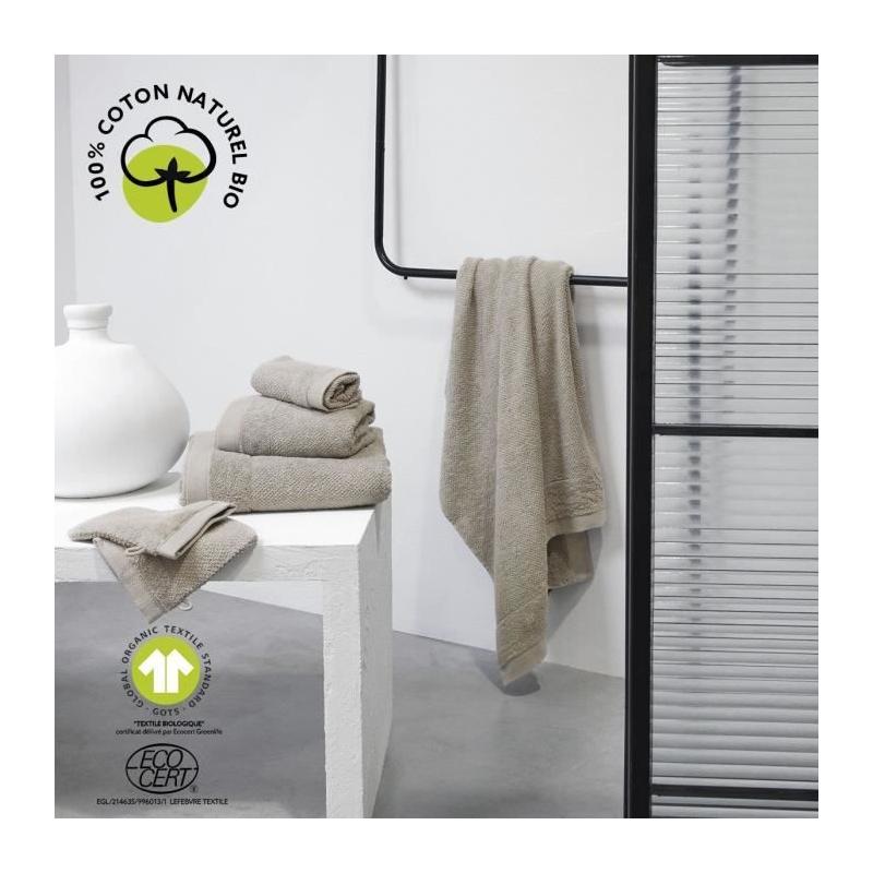 Drap de bain en coton bio - TODAY - 70 x 130 cm