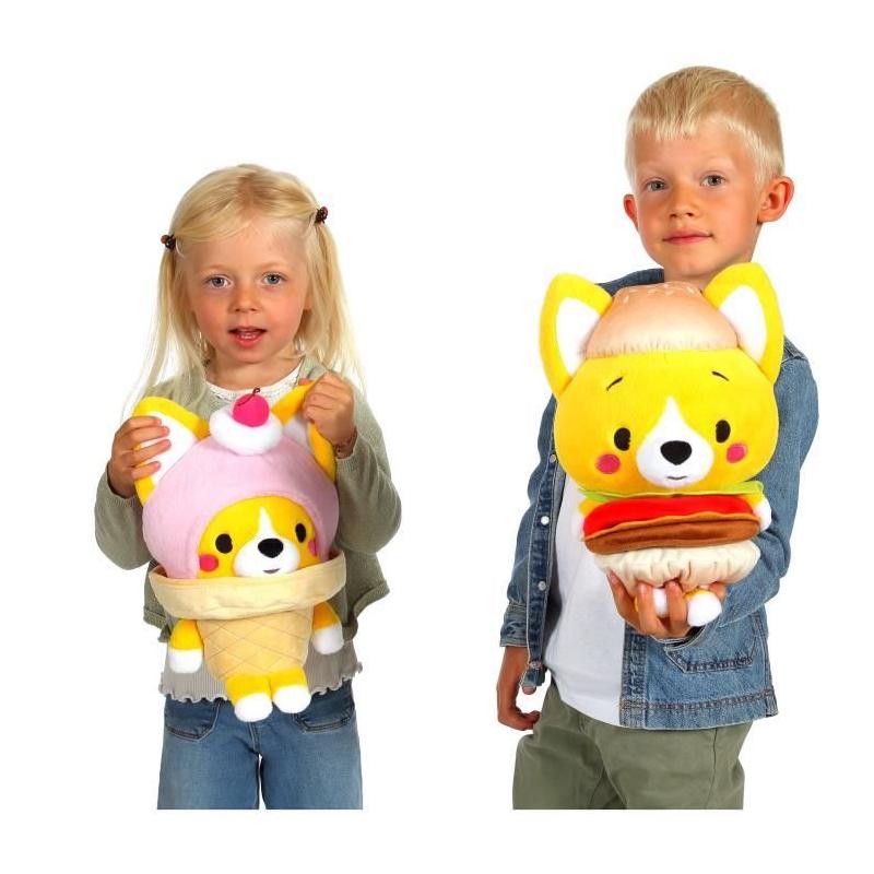 Peluche Little Corgi Cuties - GIPSY TOYS - 30 cm - Glace