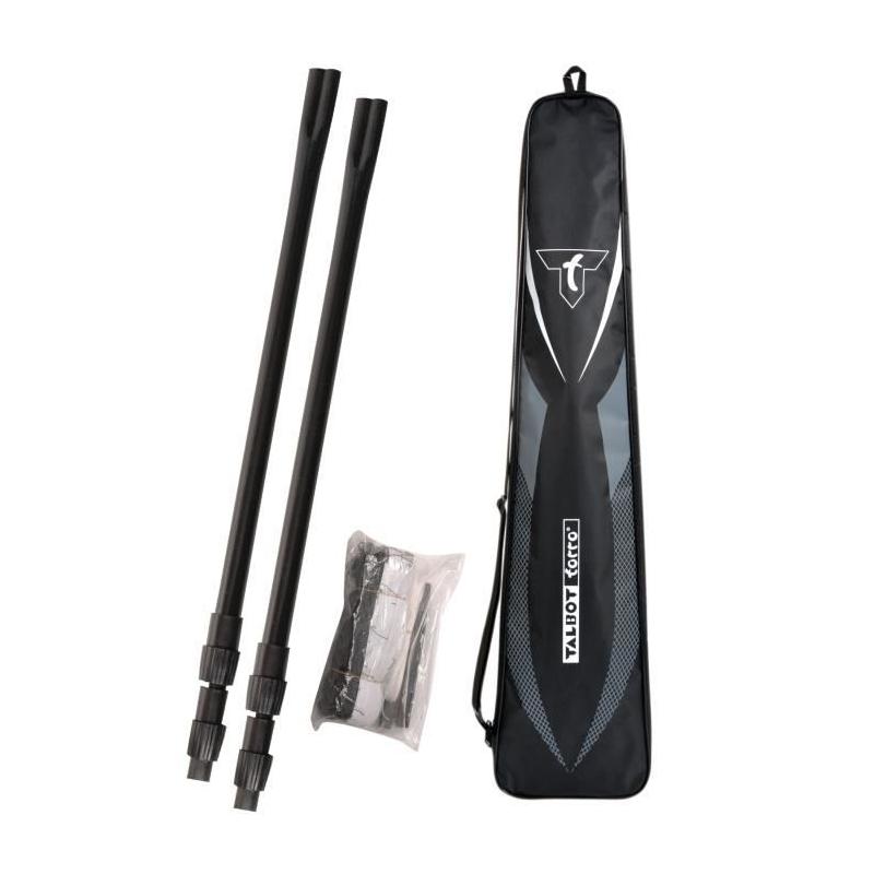 Filet de badminton réglable en hauteur avec piquets - TALBOT TORRO