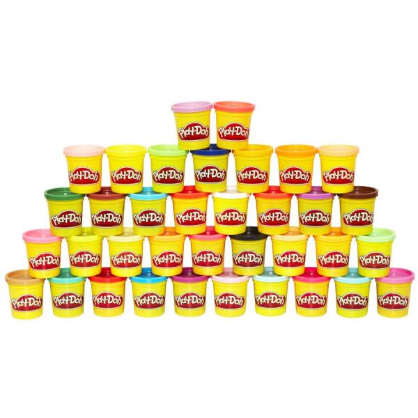 Play-Doh Coffret de 36 pots de 84 g de Pâte a modeler, Couleurs Multiples, Des 24 mois