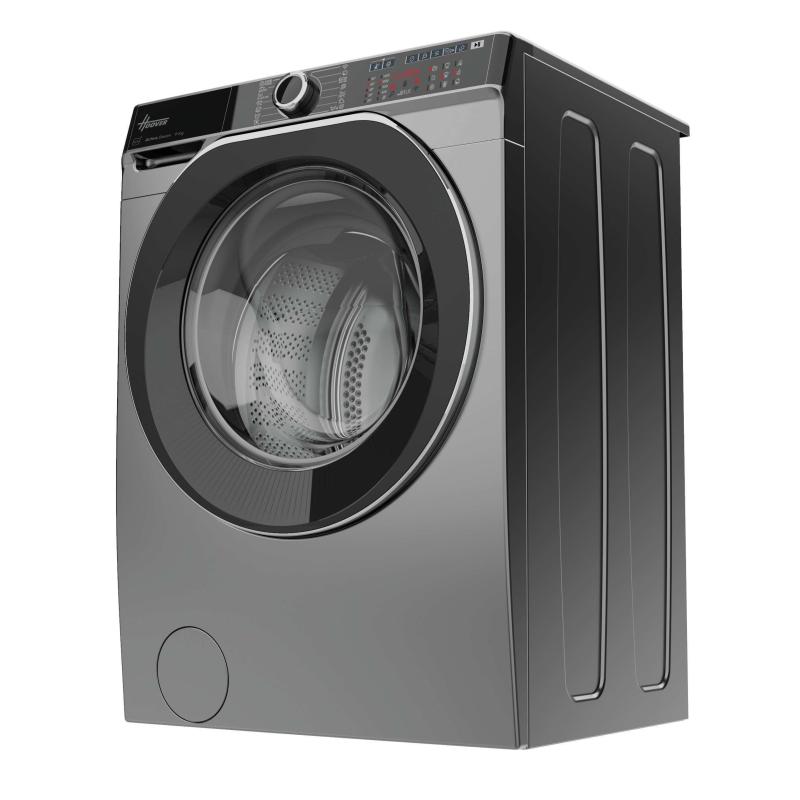 Hoover H-WASH 500 HWP 49AMBCR 1-S machine à laver Charge avant 9 kg 1400 tr min Anthracite