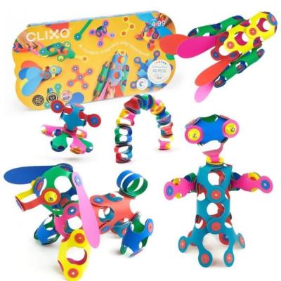 Jeu de Construction Magnétique Eco-responsable - 42 pièces - Dès 4 ans