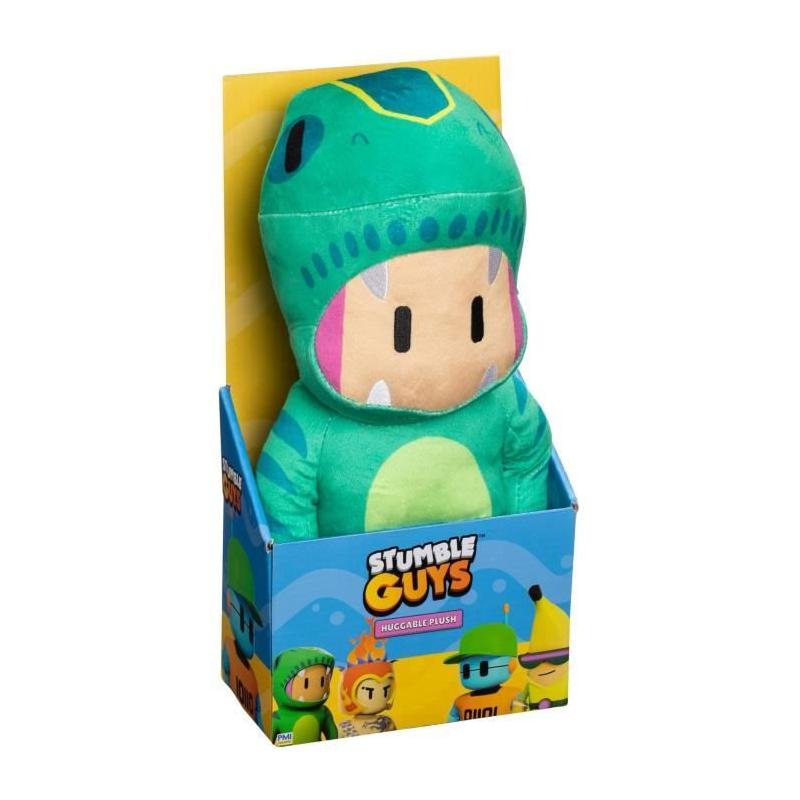 Peluche géante - BANDAI Stumble Guys - T Rex Guy - 30 cm