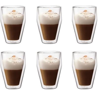 Ensemble de 6 verres thermo Bodum Titlis - Double paroi - 0.35 l