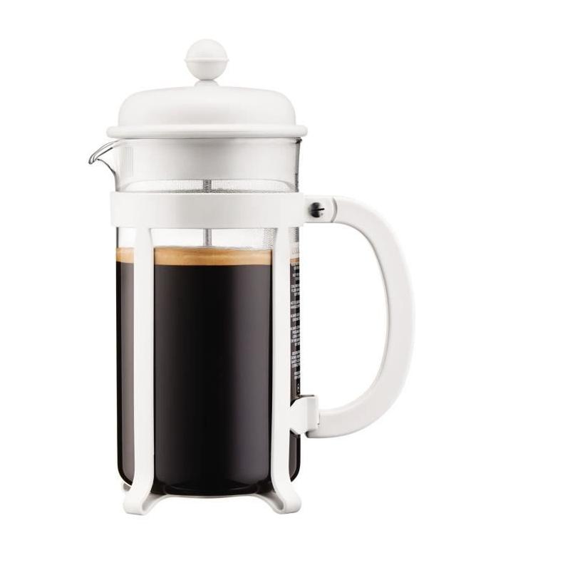 Cafetière à piston Bodum 1908-913 - JAVA Blanc 1L
