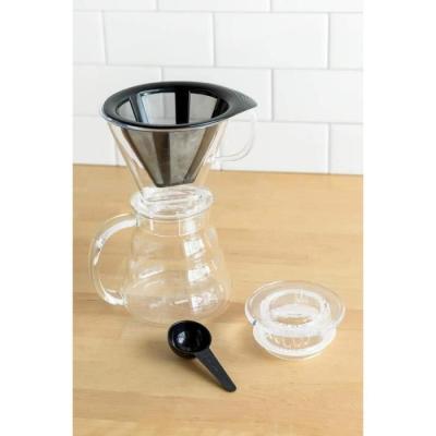 Cafetière BODUM Melior 8 tasses - Maille inox - Transparent