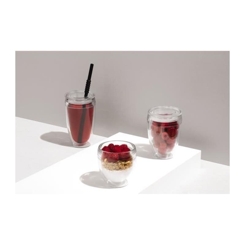 Verres BODUM Pavina To Go 30 cl - Double paroi plastique