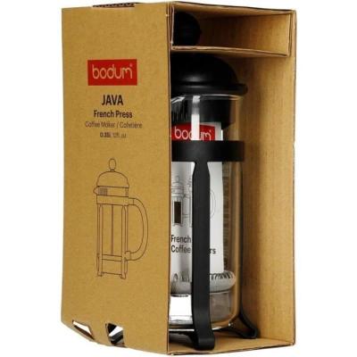 Cafetière à piston BODUM JAVA Noir 0.35 L - Design élégant