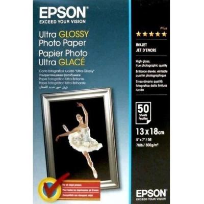 Papier Photo Epson Ultra Glossy 13x18cm - 50 Feuilles