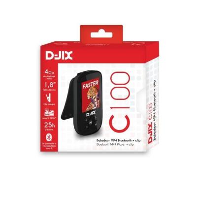 Baladeur MP4 LOGICOM C100 - 4 Go - Bluetooth 4.0 - Noir