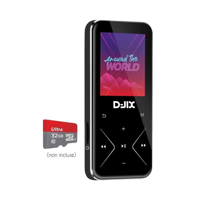 Baladeur MP4 LOGICOM M500 8 Go Noir - Bluetooth 4.0
