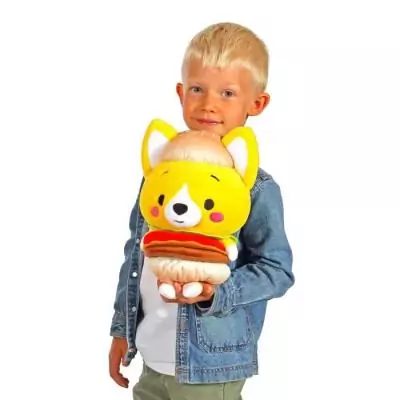 Peluche Little Corgi Cuties - GIPSY TOYS, 30 cm - Burger Peluche Little Corgi Cuties - GIPSY TOYS, 30 cm - Burger