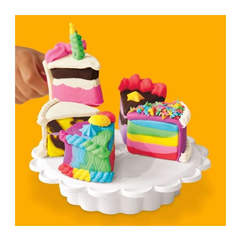 Amusez-vous à créer avec le coffret Play-Doh Ma jolie part de gâteau!
