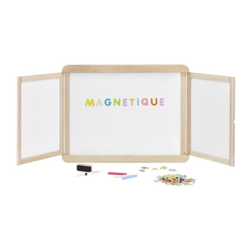 Tableau mural triptyque magnétique pour enfants