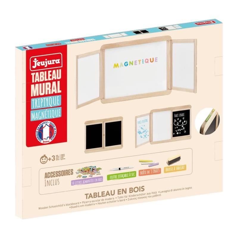 Tableau mural triptyque magnétique pour enfants