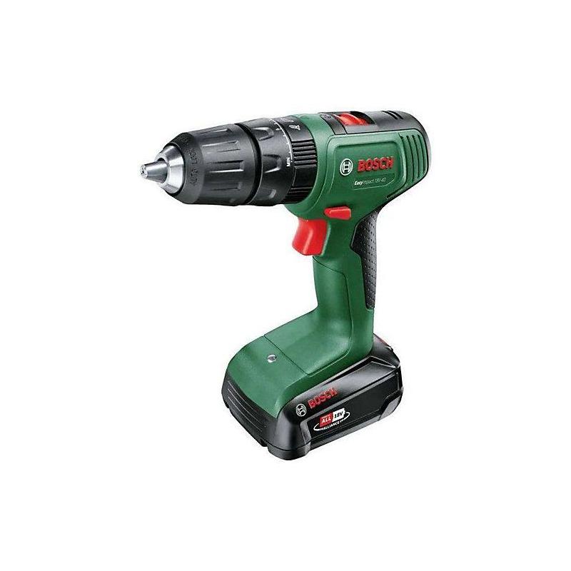 Perceuse-visseuse à percussion Bosch 18V 1.5Ah 2 batteries