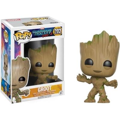 Figurine Funko Pop! Groot 202 Beige - Les Gardiens de la Galaxie