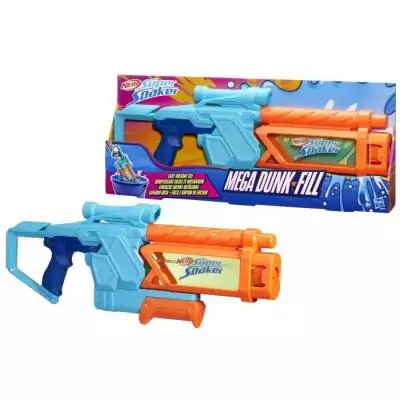 Nerf Pistolet à eau Mega Dunk-Fill - Amusement aquatique assuré!
