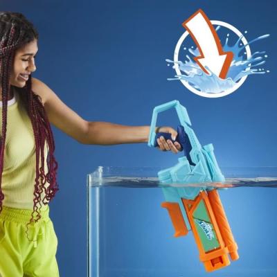 Nerf Pistolet à eau Mega Dunk-Fill - Amusement aquatique assuré!