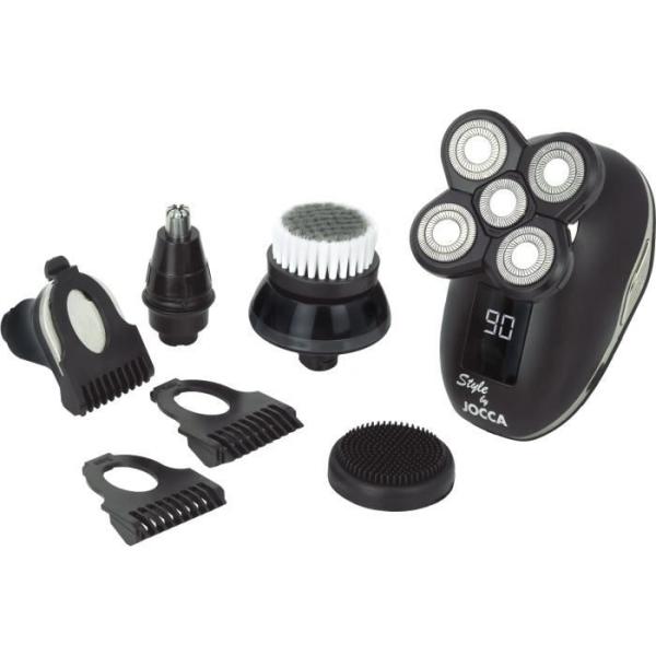 Kit rasage et soin visage - JOCCA - 1602 - Batterie lithium-polymere 600 mAh - 3,7 V - Autonomie 1h