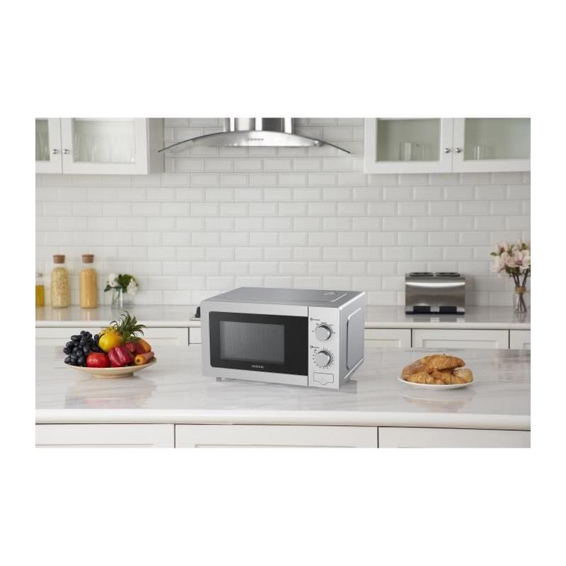 Micro-ondes monofonction OCEANIC MO20S Silver 20L