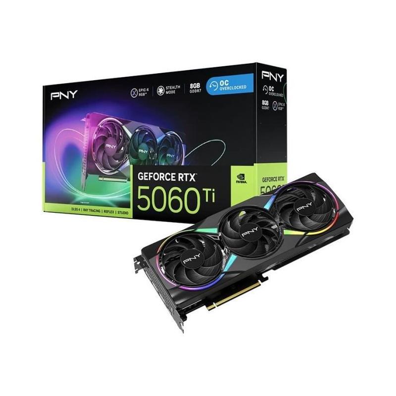 Carte graphique GeForce RTX™ 5060 Ti ARGB - 8GB OC Triple Fan