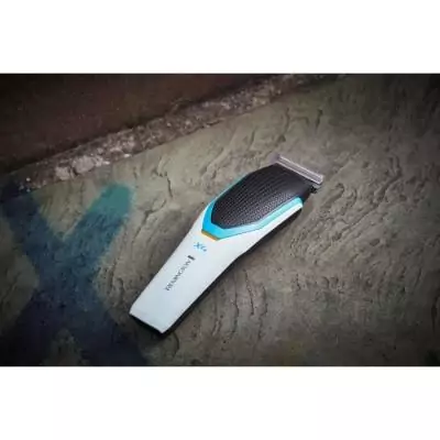 Tondeuse cheveux REMINGTON HC4000 X4 Power Xseries - Blanc/Bleu Tondeuse cheveux REMINGTON HC4000 X4 Power Xseries - Blanc/Bleu