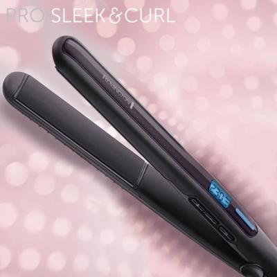 Lisseur boucleur Remington S6505 Pro-Sleek & Curl - Parfait pour des boucles et des cheveux lisses