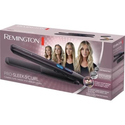 Lisseur boucleur Remington S6505 Pro-Sleek & Curl - Parfait pour des boucles et des cheveux lisses