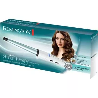 Fer à boucler conique REMINGTON CI53W Shine Therapy